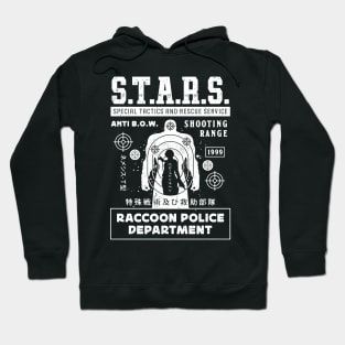 Raccoon City Shooting Range White Hoodie